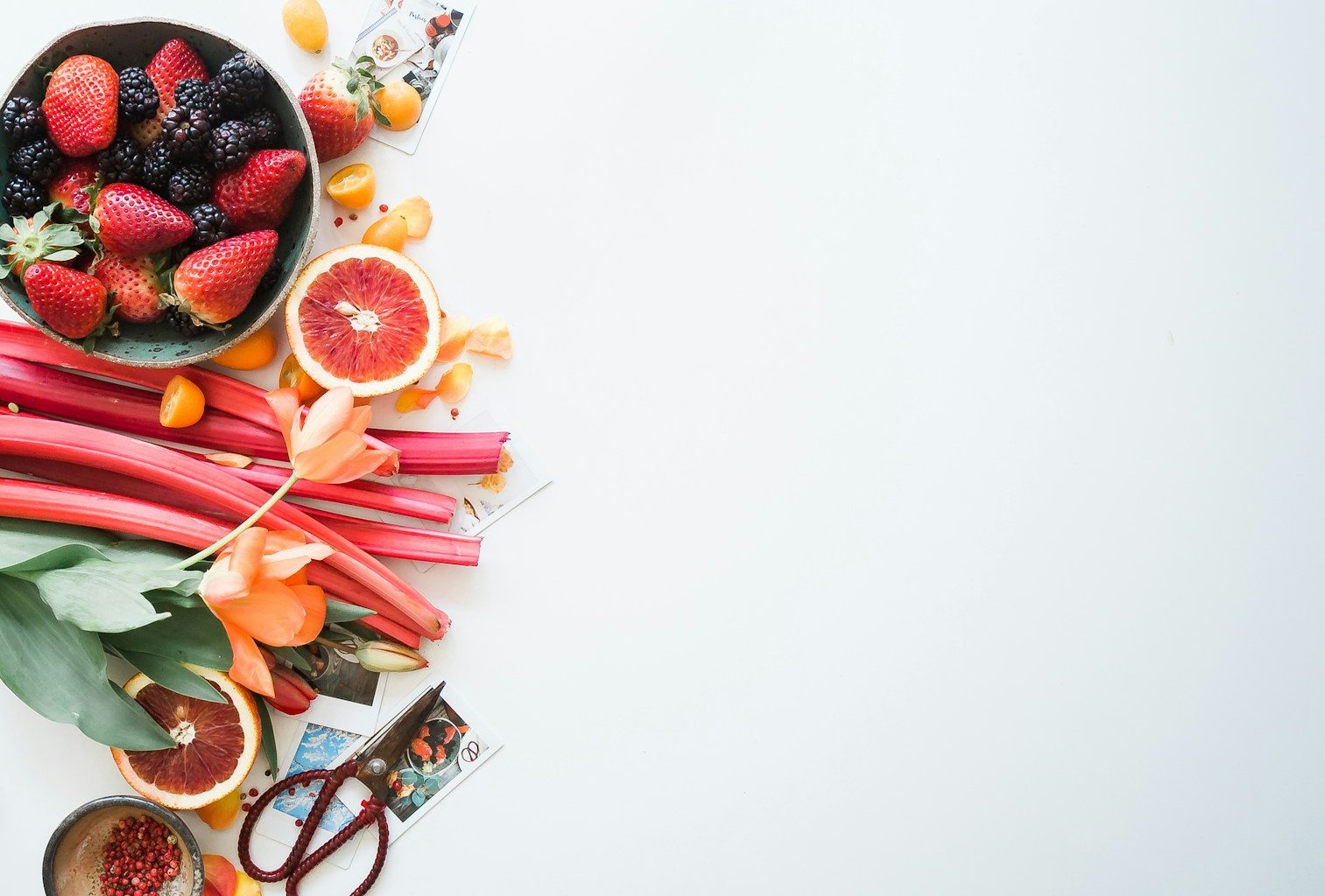 variety of sliced fruits